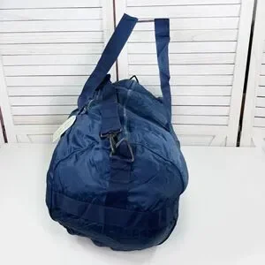 IKEA Knalla Nylon Foldable Duffle Bag Navy Blue Large